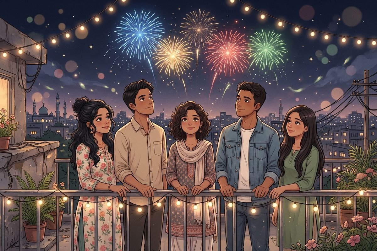 হ্যাপি নিউ ইয়ার ২০২৭ — ৩৩০+ নতুন বছর নিয়ে ক্যাপশন ও Happy New Year Wishes