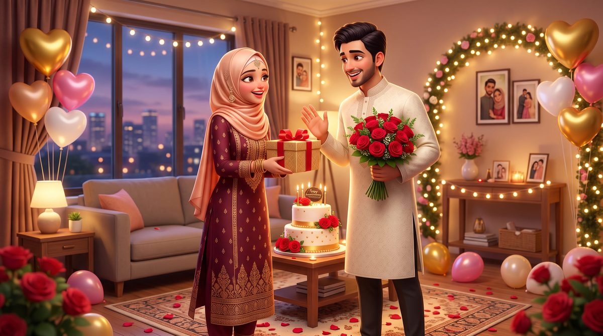 স্ত্রীকে বিবাহ বার্ষিকীর শুভেচ্ছা