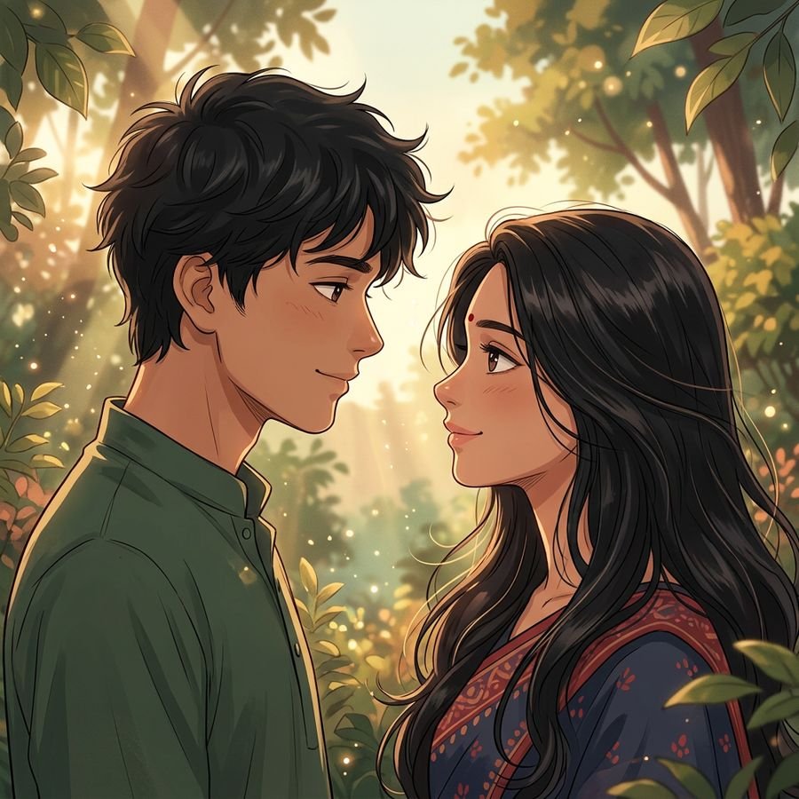 চোখে চোখ রেখে ভালোবাসা