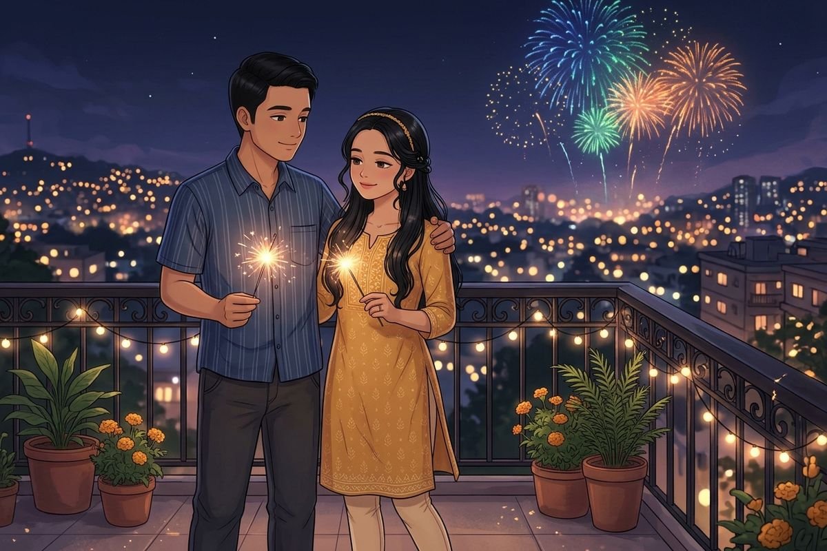 প্রিয় মানুষের সাথে নতুন বছর