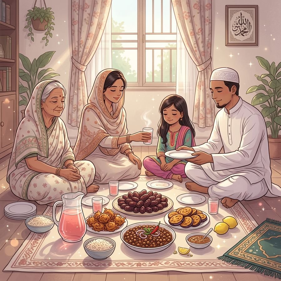 ইফতারের দস্তরখান